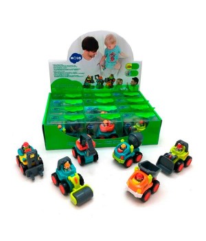 Іграшкова машинка Hola Toys Будівельна техніка, 6 видів в асорт. (3116B)