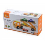 Дерев'яна іграшкова машинка Viga Toys Автотрейлер (5082521)