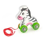 Дерев'яна каталка Viga Toys Зебра (5009321)