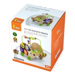 Дерев'яна каталка Viga Toys Їжачок із бізібордом (5001221)