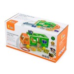 Дерев'яна каталка-сортер Viga Toys  Вантажівка зі звірятами (5034421)