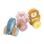 Дерев'яна каталка Viga Toys PolarB Звірята (44023)