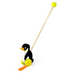 Дерев'яна каталка Viga Toys Пінгвінчик (5096221)