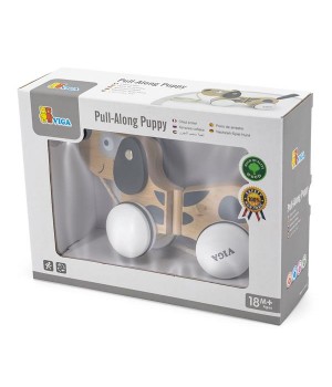 Дерев'яна каталка Viga Toys Собачка (5161421)