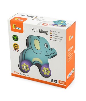 Дерев'яна каталка Viga Toys Слоник (50091)21