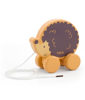 Дерев'яна каталка Viga Toys PolarB Їжачок (44003)