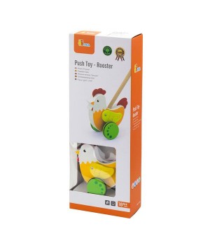 Дерев'яна каталка Viga Toys Півник (5096421)
