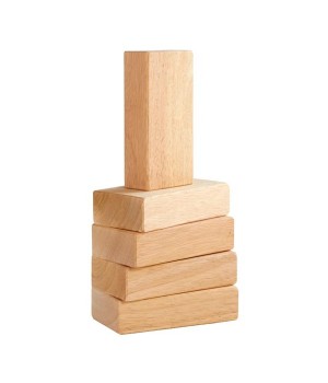 Набір дерев'яних брусків Guidecraft Block Mates, 5 шт. (G760021)