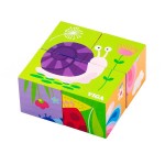 Дерев'яні кубики-пазл Viga Toys Комахи (5016021)