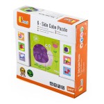 Дерев'яні кубики-пазл Viga Toys Комахи (5016021)
