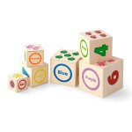 Дерев'яні кубики-пірамідка Viga Toys з цифрами (5039221)