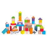 Дерев'яні кубики Viga Toys Візерункові блоки 50 шт., 3 см (596952121)