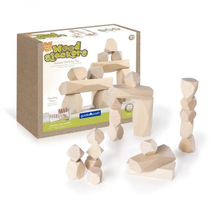 Набір дерев'яних блоків Guidecraft Natural Play Стоунхендж (G677221)