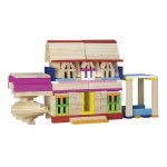 Дерев'яні будівельні кубики Viga Toys Архітектурні блоки, 250 шт. (5095621)