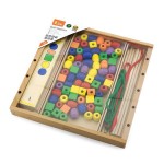 Навчальний набір Viga Toys Шнурівка логіка (5618221)