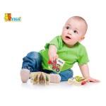 Дерев'яна книжка Viga Toys Перші англійські слова (5038621)