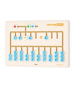 Бізіборд Viga Toys Математика (5067521)