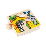 Дерев'яна книжка Viga Toys Перші англійські слова (5038621)