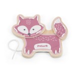 Дерев'яна шнурівка Viga Toys PolarB Звірята (4404421)