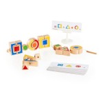 Дерев'яна шнурівка Guidecraft Manipulatives Форми (G6747)