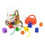 Дерев'яна шнурівка Viga Toys Намистини, 30 шт. (5846621)
