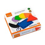 Дерев'яна шнурівка Viga Toys Геометричні фігури (5053821)