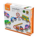 Дерев'яна шнурівка Viga Toys Автотранспорт (5985121)