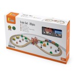 Дерев'яна залізниця Viga Toys 39 ел. (5026621)