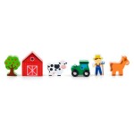 Набір для залізниці Viga Toys Ферма (5081221)