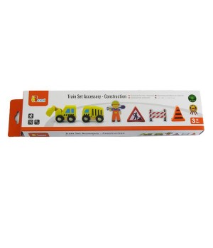 Набір для залізниці Viga Toys Дорожні роботи (5081321)