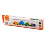 Набір для залізниці Viga Toys Поїзд-зоопарк (5082221)