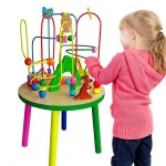 Дерев'яний ігровий центр Viga Toys Столик із лабіринтом (5897121)