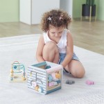 Дерев'яний бізікуб Viga Toys PolarB 5 в 1 (4403021)