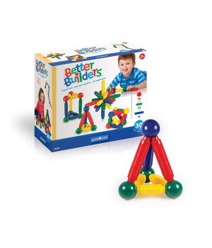 Магнітний конструктор Guidecraft Better Builders, 30 деталей (G830021)
