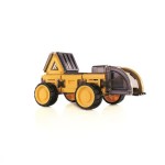 Магнітний конструктор Guidecraft PowerClix Будівельна техніка, 55 деталей (G946021)
