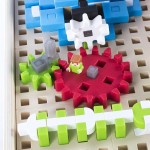 Конструктор для навчання Guidecraft IO Blocks Center зі столом для класу, 458 деталей (G9609)