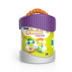 Магнітний конструктор Guidecraft Grippies Curves, 20 деталей (G831921)