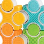 Магнітний конструктор Guidecraft Grippies Stackers, 24 деталі (G831421)