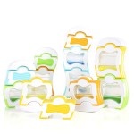 Магнітний конструктор Guidecraft Grippies Waves, 20 деталей (G832321)