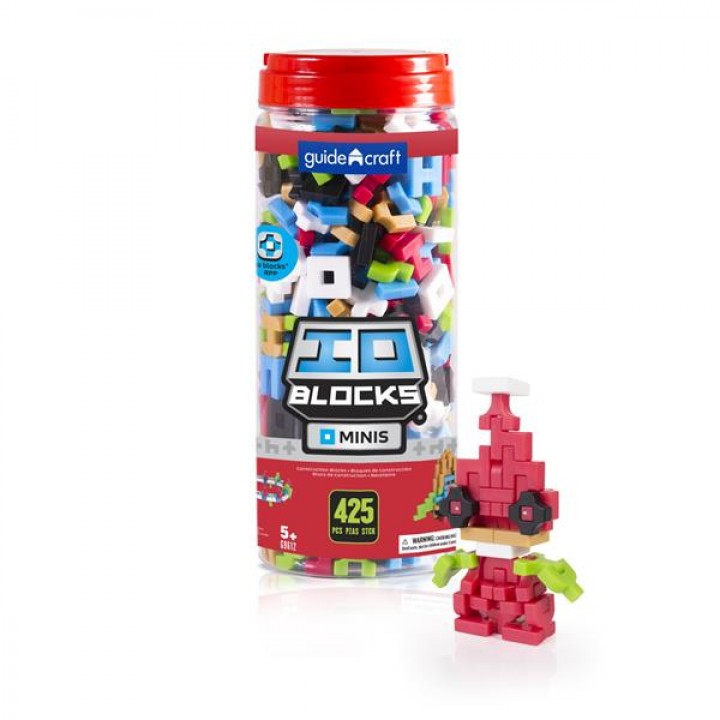 Конструктор Guidecraft IO Blocks Minis з доповненою 3d реальністю, 425 деталей (G9612)