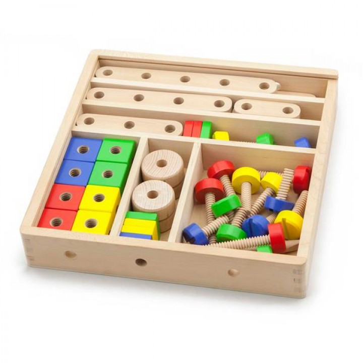 Дерев'яний конструктор Viga Toys 53 ел. (5049021)