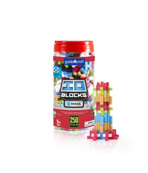 Конструктор Guidecraft IO Blocks Minis з доповненою 3d реальністю, 250 деталей (G9611)