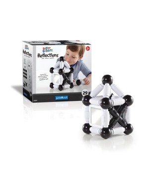 Магнітний конструктор Guidecraft Better Builders Reflections, 29 деталей (G830721)