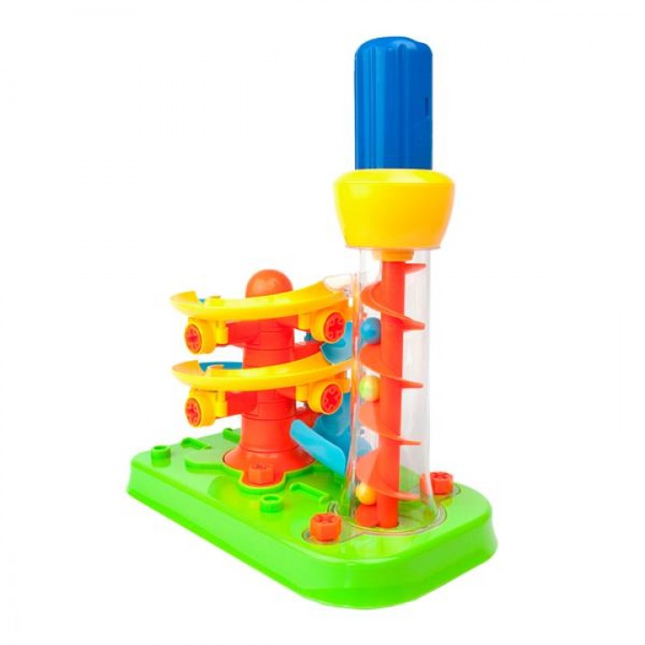 Конструктор Edu-Toys Гірка-спіраль з інструментами (JS02221)
