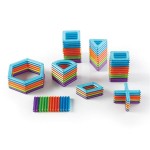 Магнітний конструктор Guidecraft PowerClix Frames, 74 деталі (G920121)