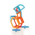 Магнітний конструктор Guidecraft PowerClix Frames, 74 деталі (G920121)