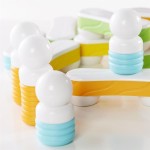 Магнітний конструктор Guidecraft Grippies Links, 16 деталей (G831721)