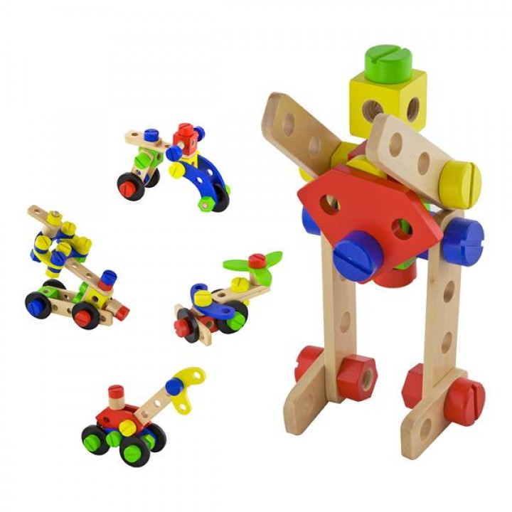 Дерев'яний конструктор Viga Toys 48 ел. (5038321)