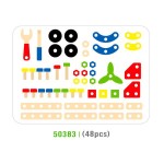 Дерев'яний конструктор Viga Toys 48 ел. (5038321)