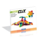 Магнітний конструктор Guidecraft PowerClix Solids, 44 деталі (G942121)